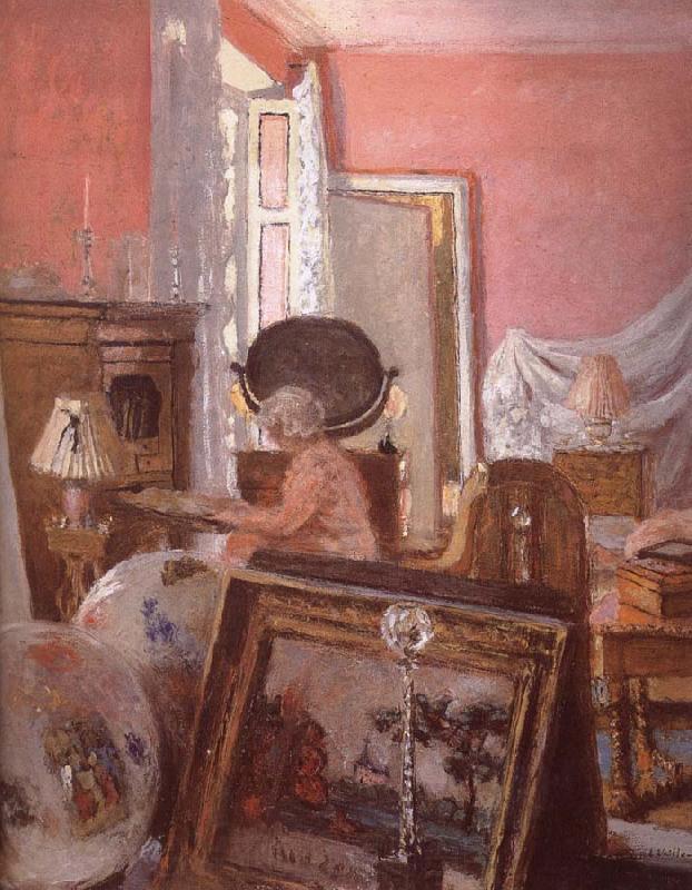 Edouard Vuillard Mrs Black searle in her room France oil painting art